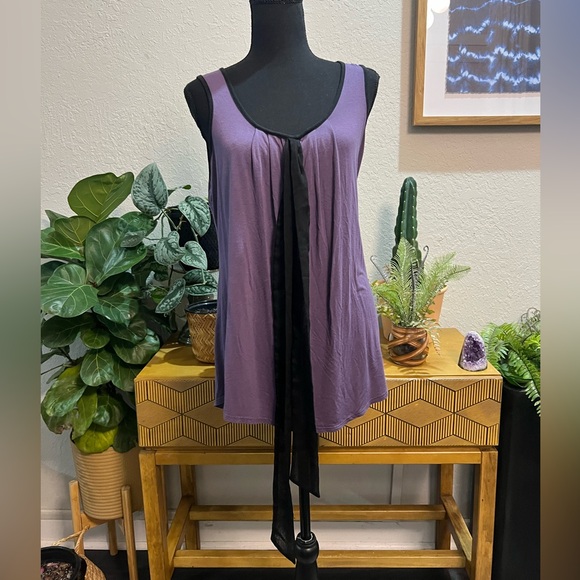 Bobeau | Tie Front Tank - Picture 3 of 5